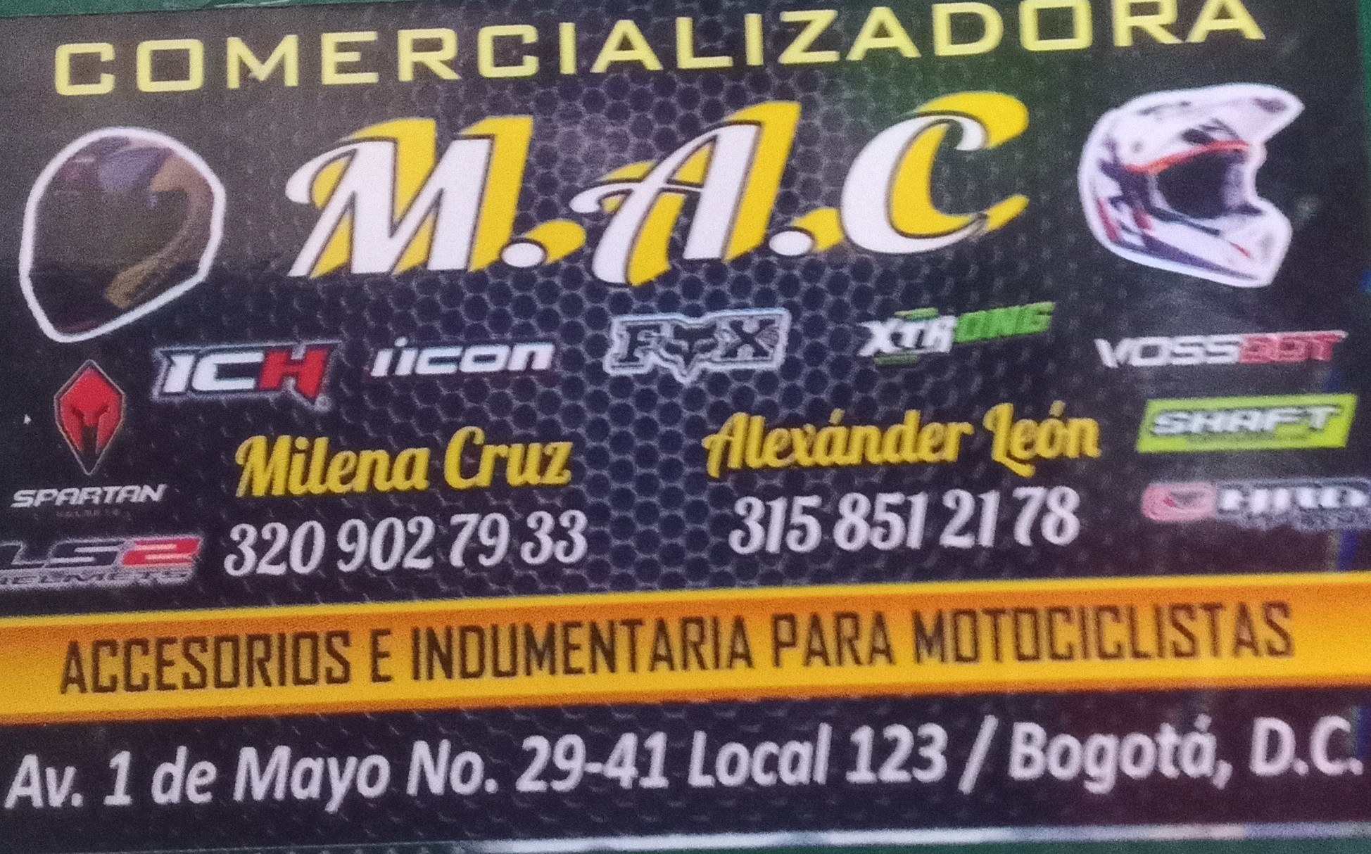 Logo COMERCIALIZADORA M.A.C