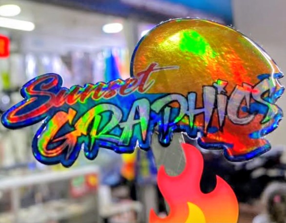 Logo CALCOMANÍAS SUNSET GRAPHICS 