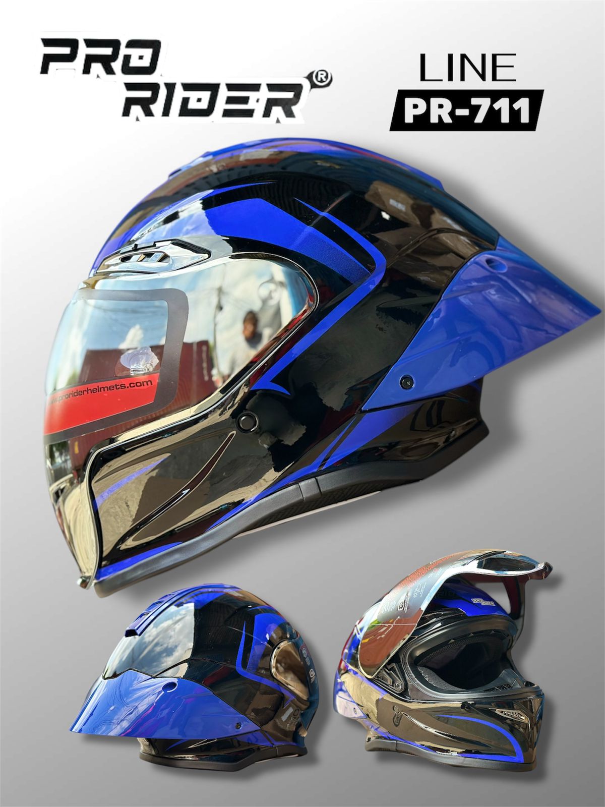CASCO PRO RIDER 711