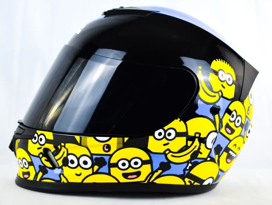 Casco Niño XR-002 Banana Minions Negro