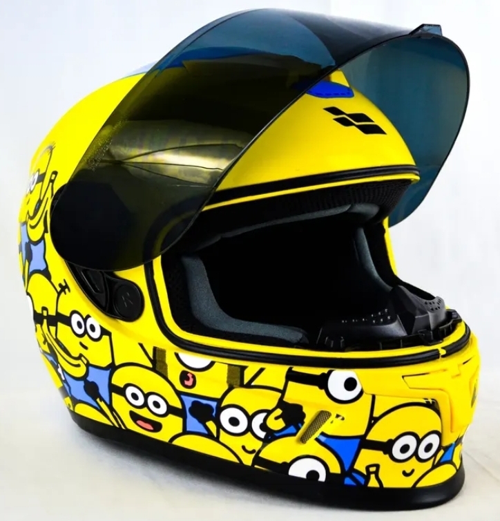 Casco niño XR-002 Banana Minions yellow