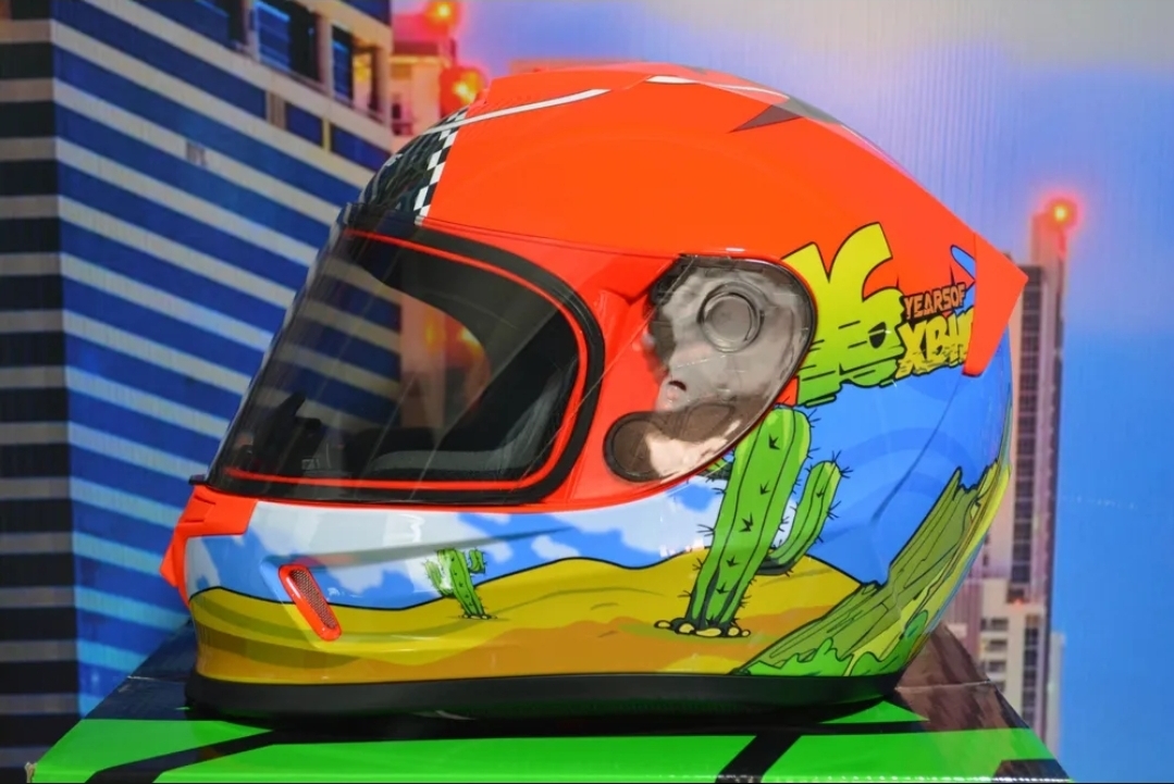 Casco Casco niño XR-002 Moto Red