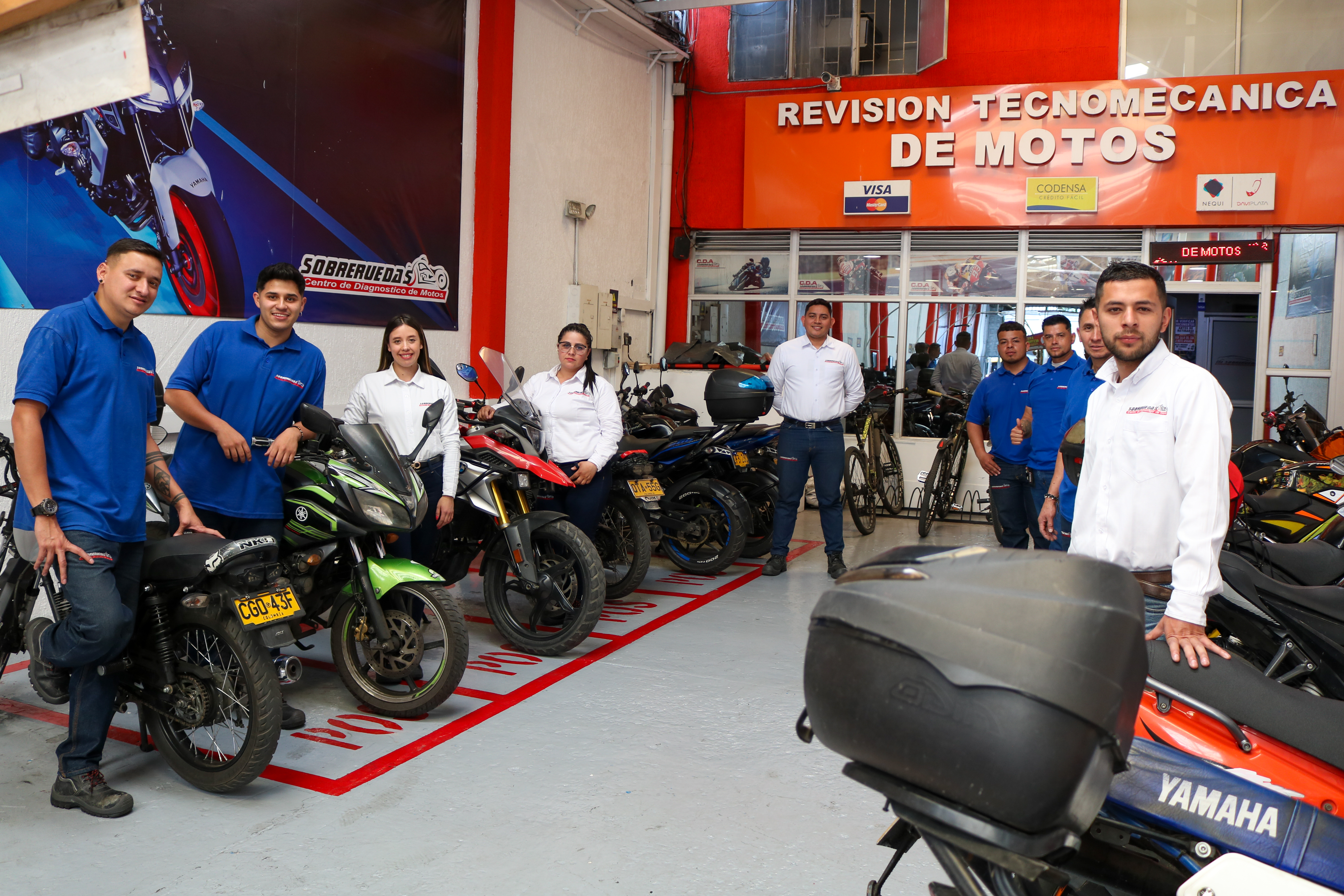Revisión tecnomecanica de Moto