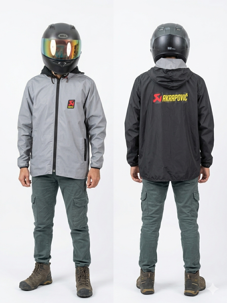 CHAQUETA SEMI IMPERMEABLE DOBLE FAZ