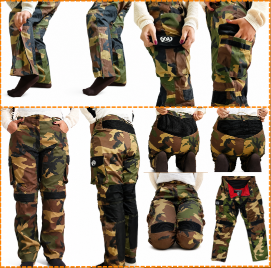 pantalón con protecciones