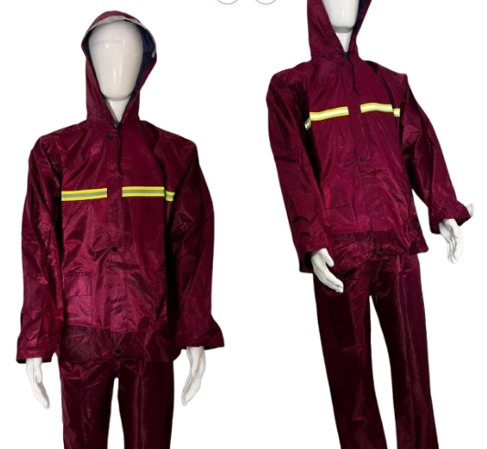 IMPERMEABLE ROJO