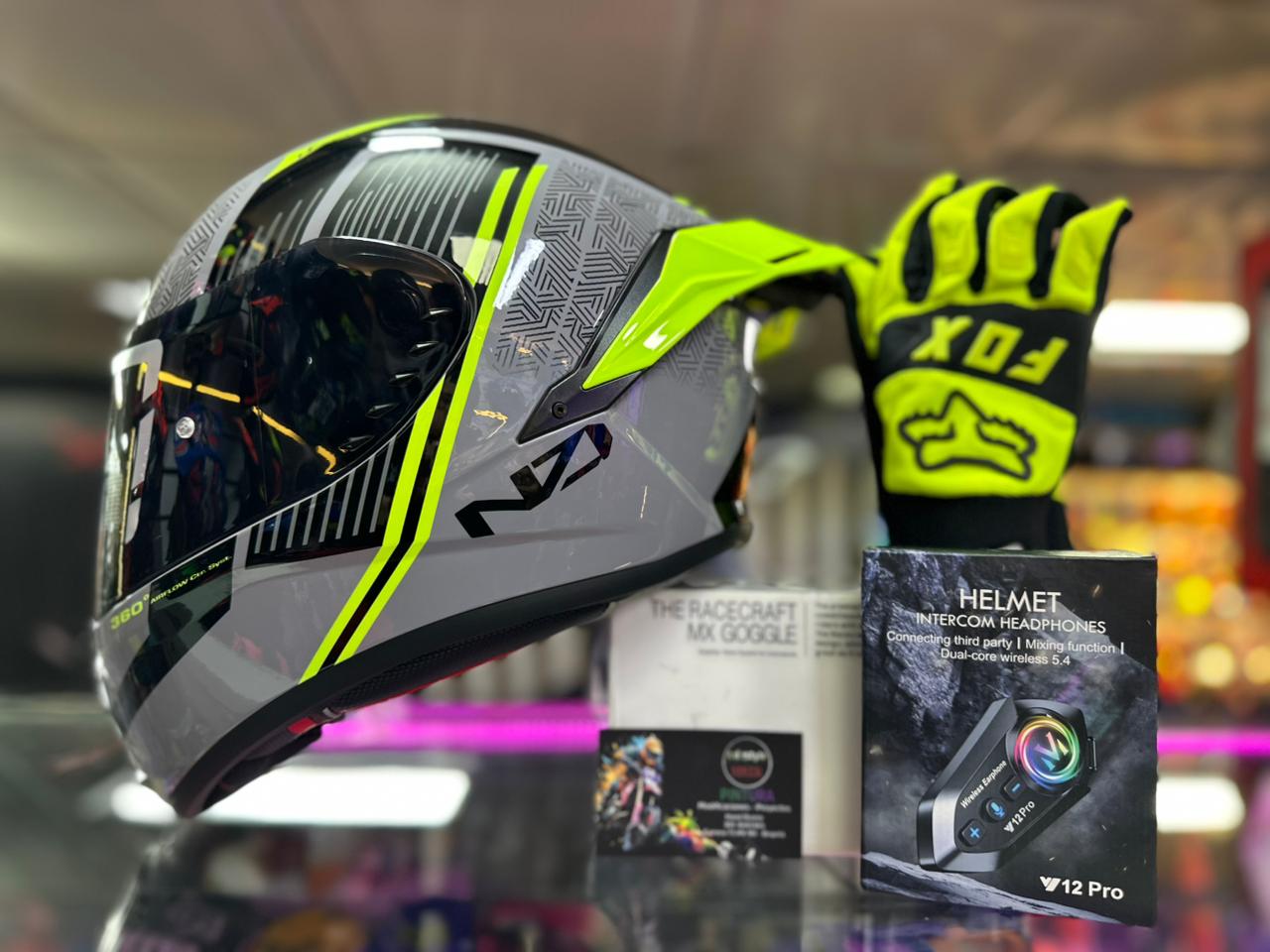 COMBO DE GUANTES + INTERCOMUNICADORES + GUANTES