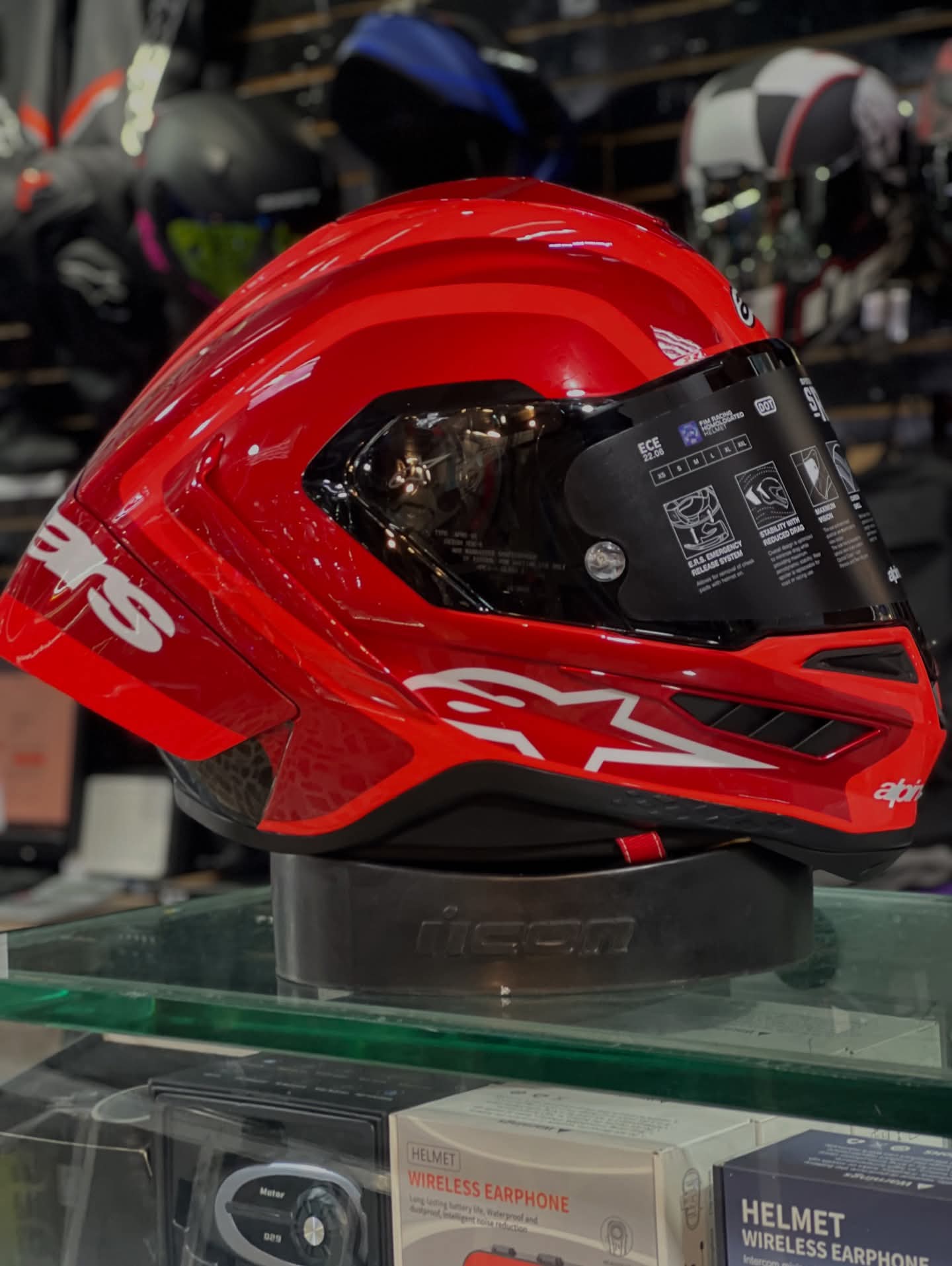 CASCO PROTECCIÓN ALPINESTAR