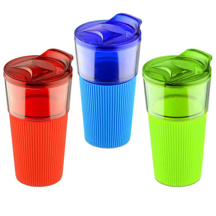 pahare colorate cu manson din silicon 17615
