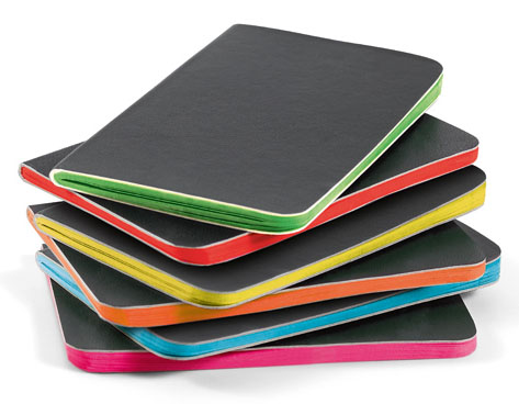 carnetele promotionale cu file colorate 93483