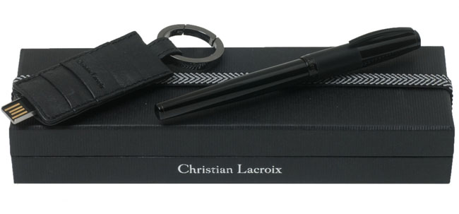 LPRU424 Seturi Christian Lacroix de pixuri cu brelocuri USB