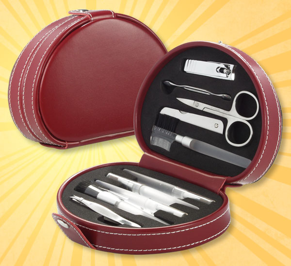 AP807207 truse cosmetice cu accesorii pentru machiaj si manichiura