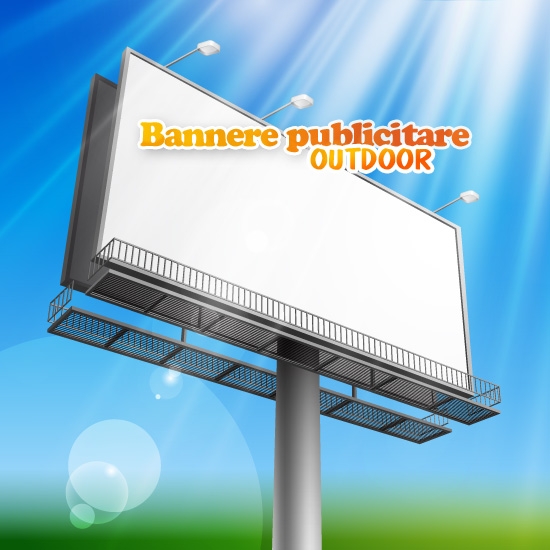 bannere outdoor productie publicitara