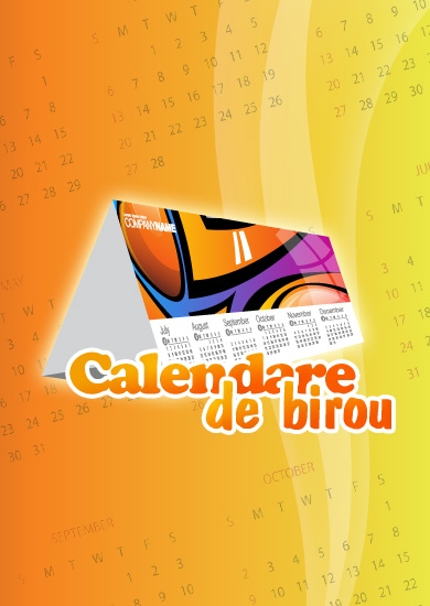 calendare de birou tipar digital si offset