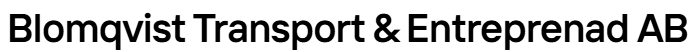 Blomqvist Transport & Entreprenad AB