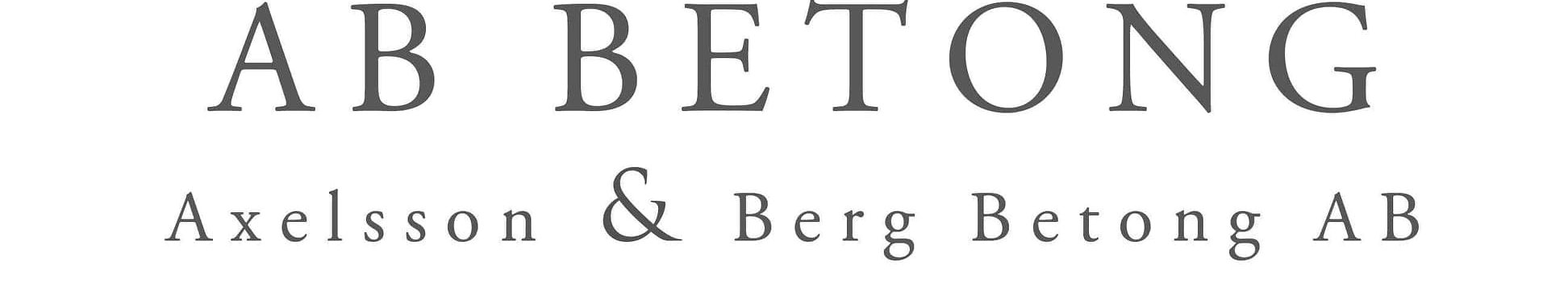 Axelsson & Berg betong AB
