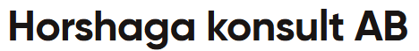 Horshaga Konsult AB