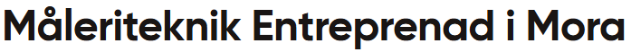 Måleriteknik i Mora AB