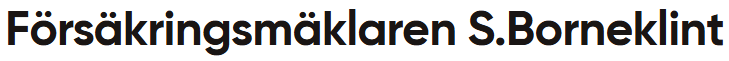 Försäkringsmäklaren S.Borneklint AB