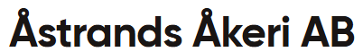Åstrands Åkeri AB