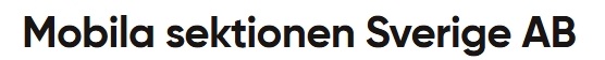 Mobila sektionen Sverige AB