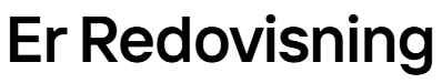 ER Redovisning