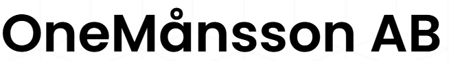 ONEMånsson AB 