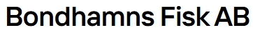 Bondhamns Fisk AB