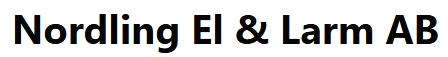 Nordlings EL och Larm AB