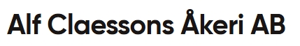 Alf Claessons Åkeri AB