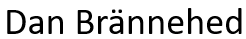 Dan Brännehed