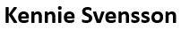 Kennie Svensson