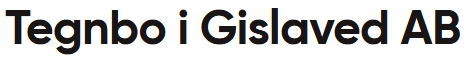 Tegnbo i Gislaved AB