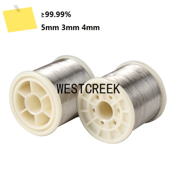 WESTCREEK 99.99% Ni 와이어, Co 스틱, 니켈 막대, 내열성 전극, 합금 2.5mm, 제품 이미지