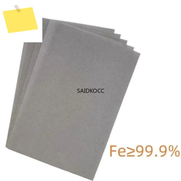 SAIDKOCC 고순도 다공성 폼 다리미, 연구 및 실험 배터리 재료, Fe 시트, 40PPI 제품 이미지