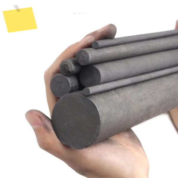 고순도 99.99% 흑연 막대, 전극 실린더 산업용 도구용 블랙 카본 8mm, 20 개 제품 이미지