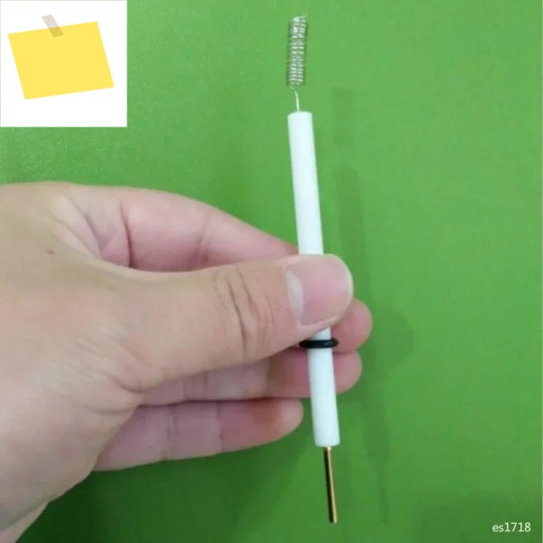 나선형 백금 와이어 전극 0.5mm x 150mm 제품 이미지