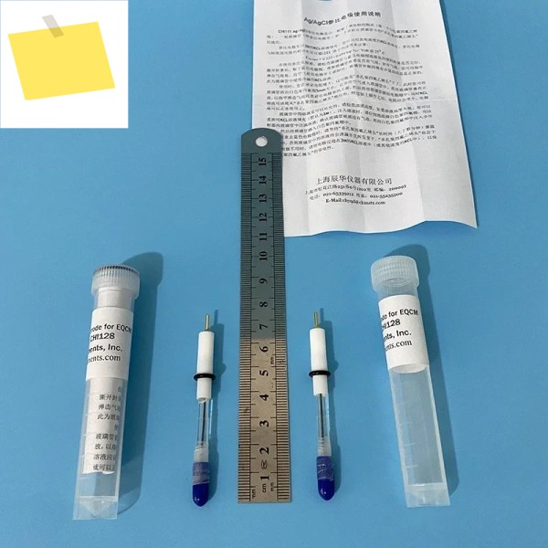 CHI128 실버 염화물 전극 EQCM 셀 AgAgC1 참조 제품 이미지