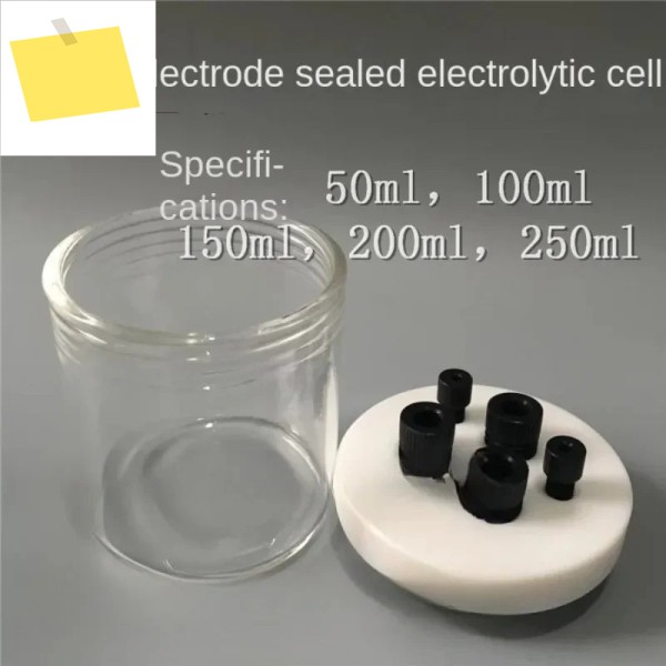 C001 유리 씰 전해질 셀 밀봉 50ml-500ml 3전극 시스템 제품 이미지