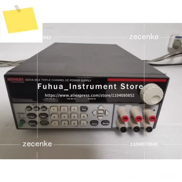 Keithley 2231A-30-3 삼중 채널 DC 전원 공급 장치 제품 이미지
