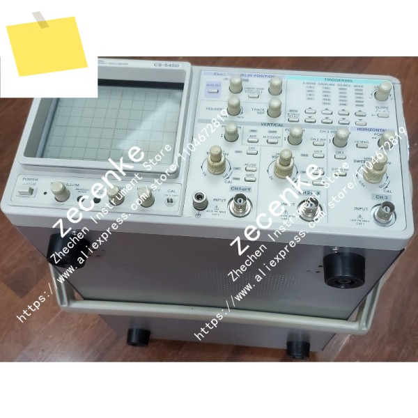 1PC 중고 KENWOOD CS-5400, 100MHz 대역폭, 3채널 아날로그 오실로스코프 상태 양호 제품 이미지
