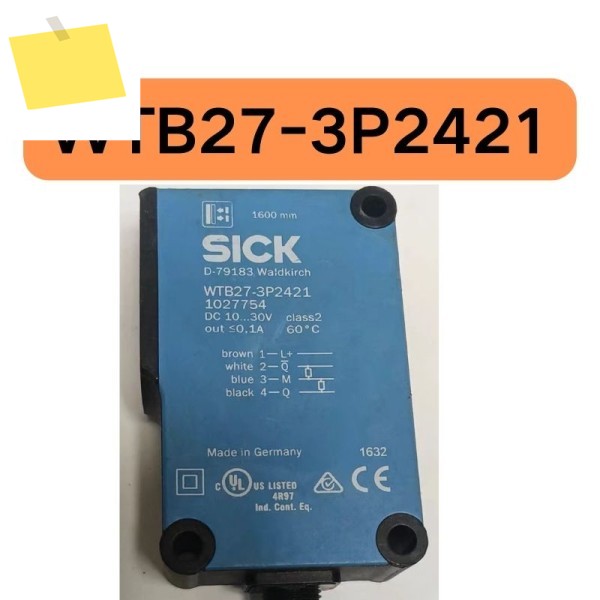 중고 광전 스위치 WTB27-3P2421은 테스트를 거쳤으며 기능이 그대로 유지되었습니다. 제품 이미지