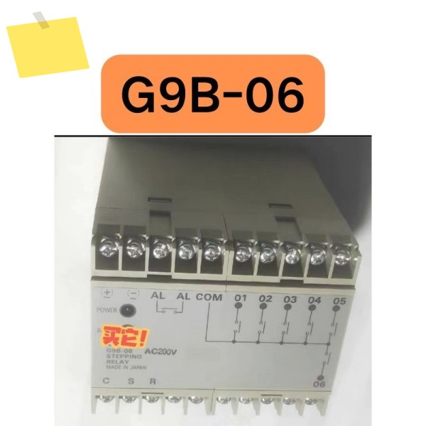 중고 릴레이 유닛 G9B-06 AC200V는 테스트를 거쳤으며 기능이 그대로 유지되었습니다 제품 이미지