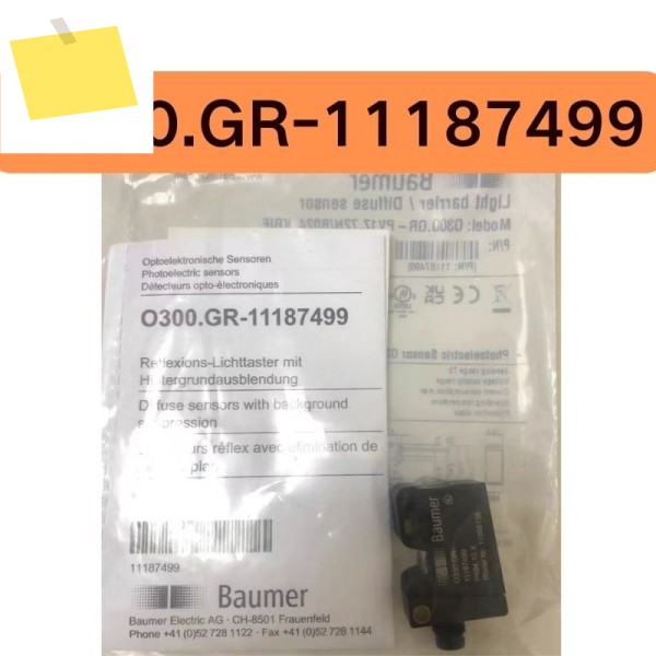 을 위해 가 있는 신품 O300.GR-11187499 확산 반사 센서 제품 이미지