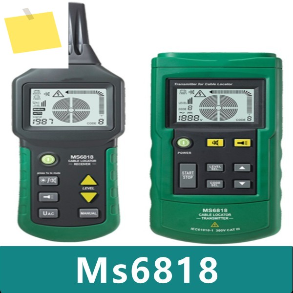 MS6818 다기능 케이블 탐지기 라인 단락 및 개방 회로 결함 진단 기기 제품 이미지