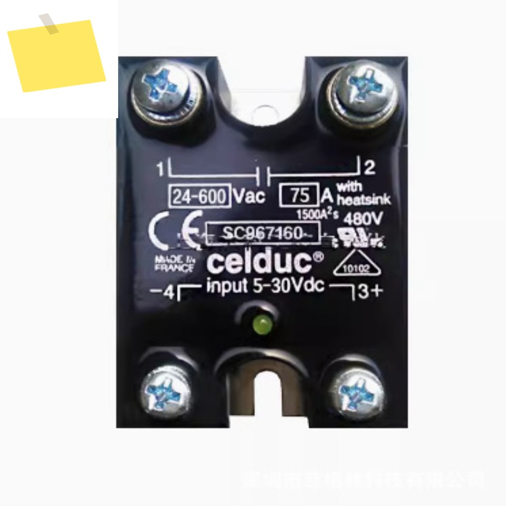 신품 SC967160 Side Celduc 솔리드 스테이트 릴레이, 대상 제품 이미지