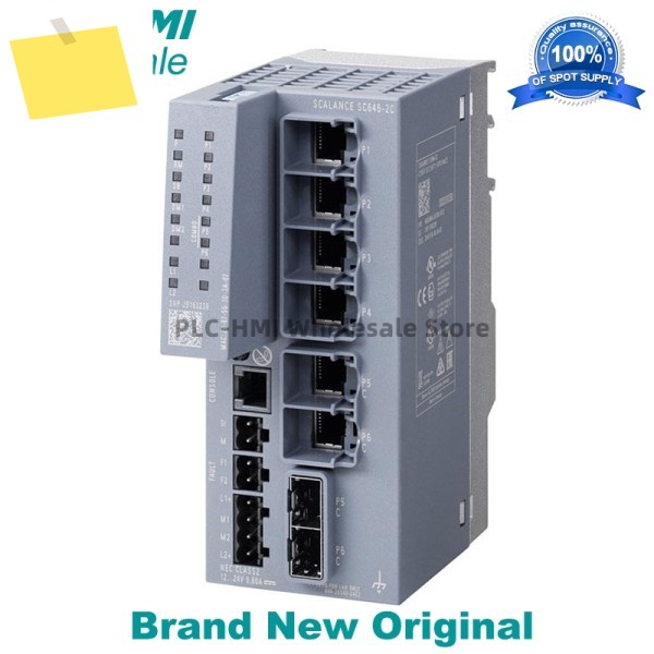 6GK5206-2BS00-2AC2 SCALANCE XC206-2SFP 관리형 레이어 2 IE 스위치; 62443-4-2 새 제품 제품 이미지