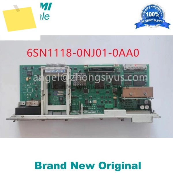 6SN1118-0NJ01-0AA0 SIMODRIVE 611 U HR 1축 제어 장치, 옵션으로 확장 가능한 리졸버 속도토크 세트포인트 제품 이미지