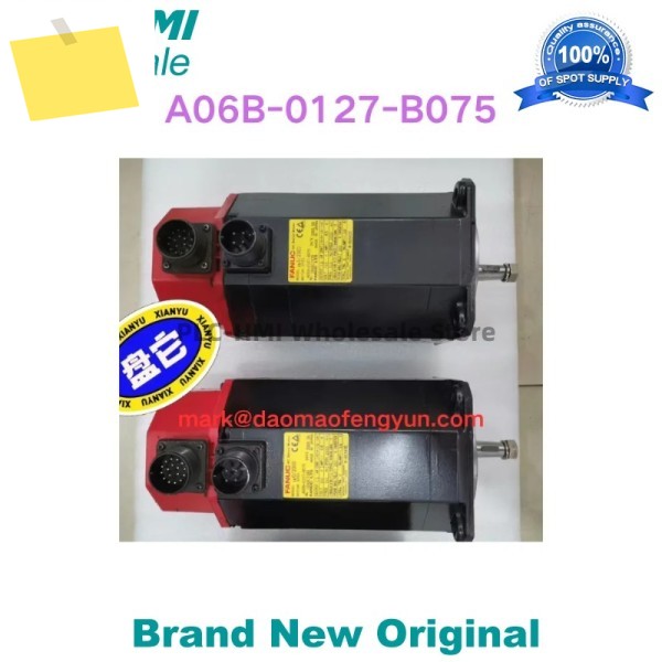 A06B-0127-B075 # F000 중고 서보 모터 테스트 완료됨 제품 이미지