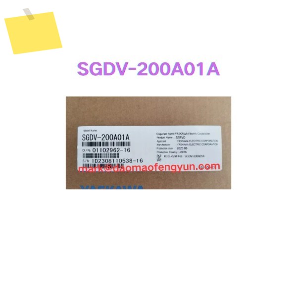 SGDV-200A01A 신품 서보 드라이브 제품 이미지